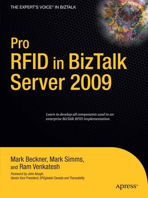cover image of Pro RFID in BizTalk Server 2009